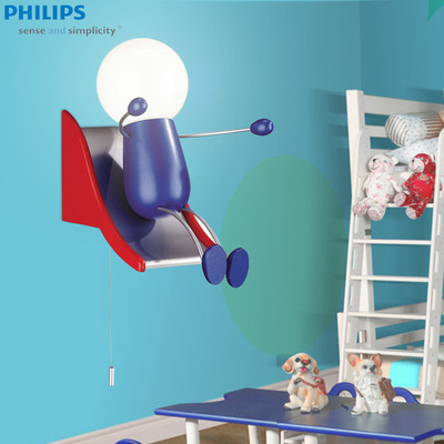 【飞利浦照明 灯具 儿童房卧室床头灯 太空孩壁灯45503节能创意正品】价格,厂家,图片,吸顶灯,武进区邹区浦杨照明电器厂-